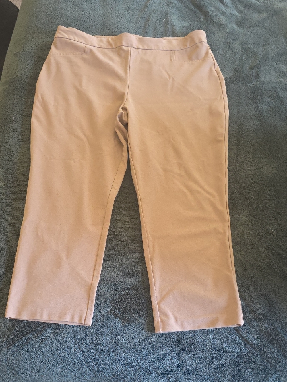 Wonderly Slim Ankle Pants in Taupe